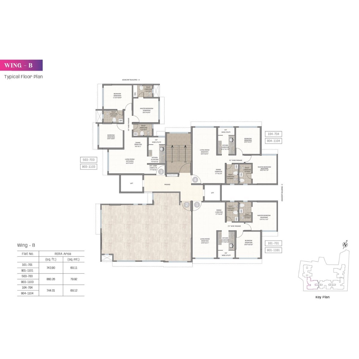 Kolte-Patil-Alora-Floor-Plan-Wing-B